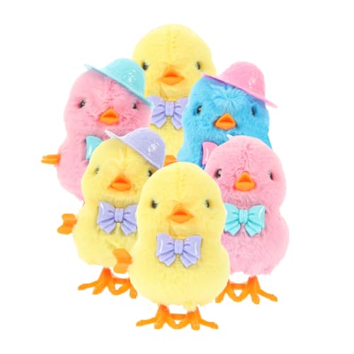 IMIKEYA 6 Stück Aufziehbares Hühnerspielzeug für Huhn Mädchen füller Tierspielzeug Goodie Taschen Stuffers hüpfende Spielzeuge Kinderspielzeug Kükenspielzeug Plastik IMIKEYA 6 Stück Aufziehbares Hühnerspielzeug für Huhn Mädchen füller Tierspielzeug Goodie Taschen Stuffers hüpfende Spielzeuge Kinderspielzeug Kükenspielzeug Plastik von IMIKEYA