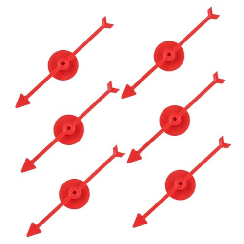 IMIKEYA 6 Stück Digitales Plattenspieler - Brettspiel rotierende Pfeile Spinnen verlosen Rad für Brettspielzubehör mit rotierenden Pfeilen Abs IMIKEYA 6 Stück Digitales Plattenspieler - Brettspiel rotierende Pfeile Spinnen verlosen Rad für Brettspielzubehör mit rotierenden Pfeilen Abs von IMIKEYA