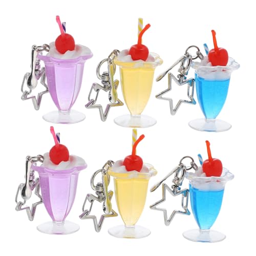 IMIKEYA 6 Stück Eisbecher Hängedekoration Geldbörsen Schlüsselzubehör Cartoon Lebensmittelanhänger Anhänger Charms Für Lunchtaschen Taschen IMIKEYA 6 Stück Eisbecher Hängedekoration Geldbörsen Schlüsselzubehör Cartoon Lebensmittelanhänger Anhänger Charms Für Lunchtaschen Taschen von IMIKEYA