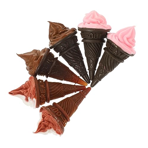 IMIKEYA 6 Stück Eiscreme Deko Teiliges aus Langlebigem Harz Puppenhaus Zubehör für Kreative Kinderzimmergestaltung Lebendige und Realistische Mini Eiscreme für DIY Szenen IMIKEYA 6 Stück Eiscreme Deko Teiliges aus Langlebigem Harz Puppenhaus Zubehör für Kreative Kinderzimmergestaltung Lebendige und Realistische Mini Eiscreme für DIY Szenen von IMIKEYA