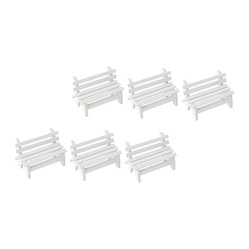 IMIKEYA 6 Stück Holzbank Ornamente Miniaturen Stuhl Mini Bank Modell Puppenhaus Bank Miniatur Bank Modell Mini Landschaftshocker Miniatur Bank Figur Mini Bank Figuren Klein IMIKEYA 6 Stück Holzbank Ornamente Miniaturen Stuhl Mini Bank Modell Puppenhaus Bank Miniatur Bank Modell Mini Landschaftshocker Miniatur Bank Figur Mini Bank Figuren Klein von IMIKEYA