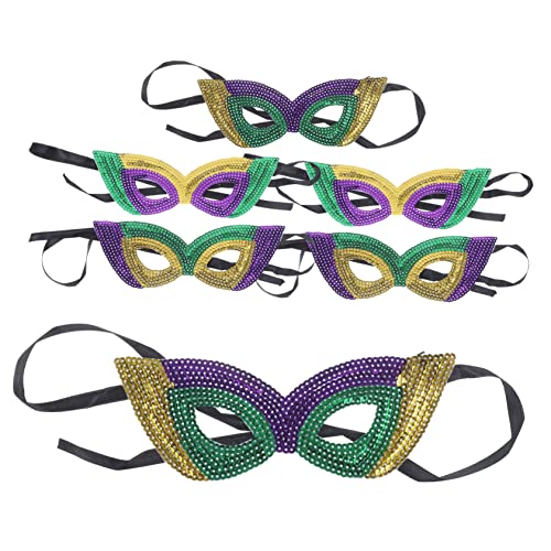 IMIKEYA 6 Stück Karnevalsmaske Kostüm Masken Maskerade Cosplay-maske Cosplay-partymaske Karneval Liefert Party-maske Karneval Konfetti Dekorative Maske Frauenmaske Pailletten IMIKEYA 6 Stück Karnevalsmaske Kostüm Masken Maskerade Cosplay-maske Cosplay-partymaske Karneval Liefert Party-maske Karneval Konfetti Dekorative Maske Frauenmaske Pailletten von IMIKEYA