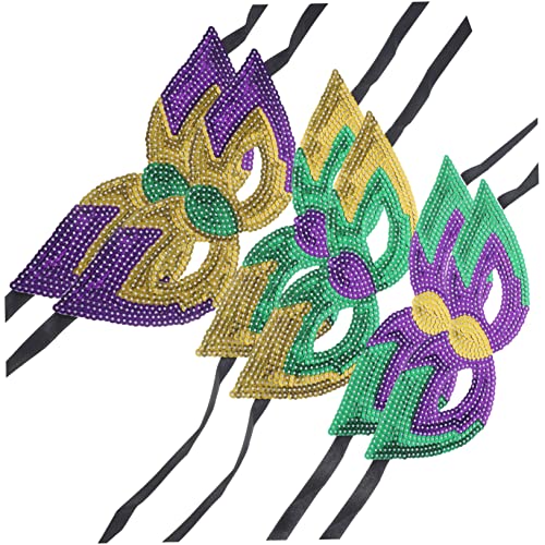IMIKEYA 6 Stück Karnevalsmaske halloween masken halloweenmaske fasching accessoires fasnachtsdeko Maskenset Maskerade Kostüm Karneval liefert Festival-Masken für Erwachsene Pailletten IMIKEYA 6 Stück Karnevalsmaske halloween masken halloweenmaske fasching accessoires fasnachtsdeko Maskenset Maskerade Kostüm Karneval liefert Festival-Masken für Erwachsene Pailletten von IMIKEYA