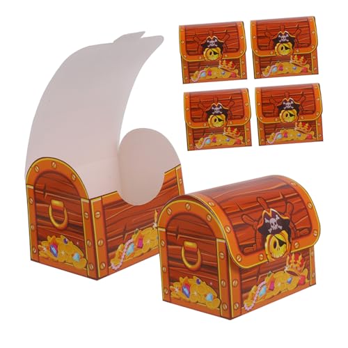 IMIKEYA 6 Stück Leckerli-Boxen für Süßigkeiten Beute Kind klein Brust Party Papier Geschenkboxen leere Pralinenschachteln Goodie-Boxen beschichtetes Papier Light Brown IMIKEYA 6 Stück Leckerli-Boxen für Süßigkeiten Beute Kind klein Brust Party Papier Geschenkboxen leere Pralinenschachteln Goodie-Boxen beschichtetes Papier Light Brown von IMIKEYA