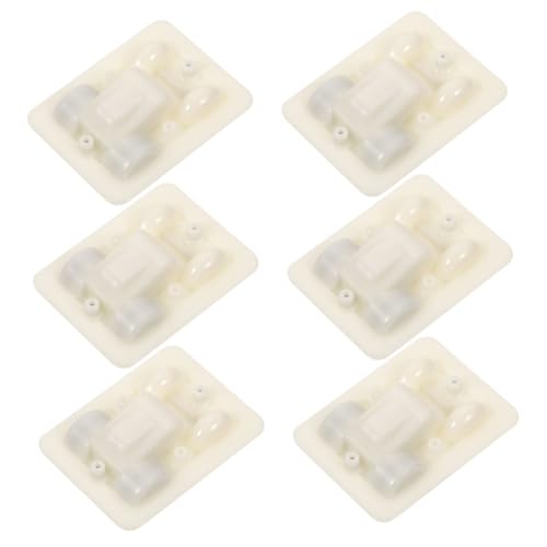 IMIKEYA 6 Stück Leere Autobasis Auto Basis DIY Auto Zubehör Reibungsbetriebene automatische Basis Autoteile zurückziehen Zubehör für Autoablagen Plastik Weiß IMIKEYA 6 Stück Leere Autobasis Auto Basis DIY Auto Zubehör Reibungsbetriebene automatische Basis Autoteile zurückziehen Zubehör für Autoablagen Plastik Weiß von IMIKEYA