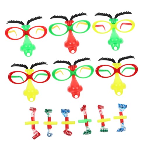 IMIKEYA 6 Stück Lustige Brille Gläser Verkleidung Albern Gruselig Kreativ Halloween-brille Dekoration Party Zubehör Gefälscht Kostüm Sonnenbrille Kind Cosplay Baumwolle IMIKEYA 6 Stück Lustige Brille Gläser Verkleidung Albern Gruselig Kreativ Halloween-brille Dekoration Party Zubehör Gefälscht Kostüm Sonnenbrille Kind Cosplay Baumwolle von IMIKEYA
