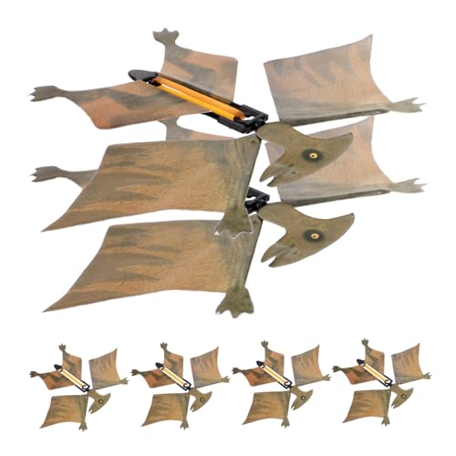 IMIKEYA 6 Stück Magisches Dinosaurierspielzeug Fliegender Dinosaurier Fliegende Dinosaurier Plastik Brown IMIKEYA 6 Stück Magisches Dinosaurierspielzeug Fliegender Dinosaurier Fliegende Dinosaurier Plastik Brown von IMIKEYA