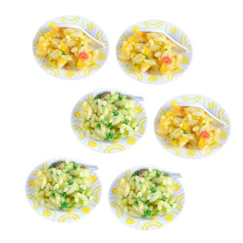 IMIKEYA 6 Stück Mikro-Küchendekoration Spielzeugküche DIY Mini -Lebensmittelmodelle Miniatur-Food-Modell Essen in der Mini-Küche Miniatur-Food-Foto-Requisite Mini-Essen PVC IMIKEYA 6 Stück Mikro-Küchendekoration Spielzeugküche DIY Mini -Lebensmittelmodelle Miniatur-Food-Modell Essen in der Mini-Küche Miniatur-Food-Foto-Requisite Mini-Essen PVC von IMIKEYA