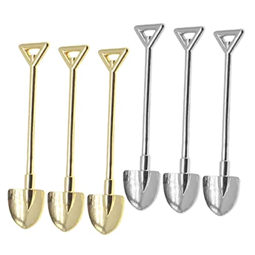 IMIKEYA 6 Stück Mini-Schaufel Werkzeug Miniaturen Ornamente Miniatur-Schaufel Mini-gartendekorationen Mini-gartenschaufel Mini-gartengeräte Garten Mini Dekoration Legierung IMIKEYA 6 Stück Mini-Schaufel Werkzeug Miniaturen Ornamente Miniatur-Schaufel Mini-gartendekorationen Mini-gartenschaufel Mini-gartengeräte Garten Mini Dekoration Legierung von IMIKEYA