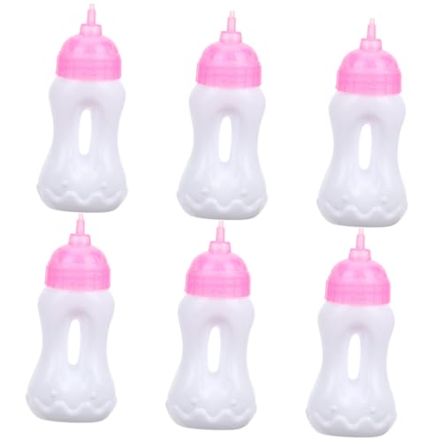 IMIKEYA 6 Stück Nuckelflasche Puppenflasche Babyflasche Windeln Puppe Stubenwagen kinderflaschen Chilli Bottles Kid Toys Mini-Milchflaschen Fläschchen für Babypuppen Sport IMIKEYA 6 Stück Nuckelflasche Puppenflasche Babyflasche Windeln Puppe Stubenwagen kinderflaschen Chilli Bottles Kid Toys Mini-Milchflaschen Fläschchen für Babypuppen Sport von IMIKEYA