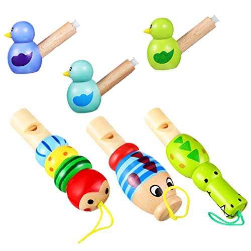 IMIKEYA 6 Stück Pfeifen Pfeife Pfeifen Anrufer Pfeifen Für Kinderspielzeug Pfeifeninstrument Für Musikspielzeug Süße Pfeife Für Hölzern IMIKEYA 6 Stück Pfeifen Pfeife Pfeifen Anrufer Pfeifen Für Kinderspielzeug Pfeifeninstrument Für Musikspielzeug Süße Pfeife Für Hölzern von IMIKEYA