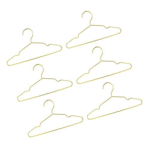 IMIKEYA 6 Stück Puppenaufhänger Miniatur-puppenzubehör Kleine Kleiderbügel Für Puppen Doll Hoodie Kleiderbügel Puppen -Outfit -kleiderbügel Dollhouse Modebügel Babypuppenbügel Stahl Golden IMIKEYA 6 Stück Puppenaufhänger Miniatur-puppenzubehör Kleine Kleiderbügel Für Puppen Doll Hoodie Kleiderbügel Puppen -Outfit -kleiderbügel Dollhouse Modebügel Babypuppenbügel Stahl Golden von IMIKEYA
