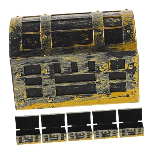 IMIKEYA 6 Stück Puppenhaus Miniaturen Spielzeugkorb Kleine Schatztruhe Mini Pirat Goldene Schatztruhen Für Mädchen Süße Raumdekoration Blechdosen Mit Deckel Samt Mini IMIKEYA 6 Stück Puppenhaus Miniaturen Spielzeugkorb Kleine Schatztruhe Mini Pirat Goldene Schatztruhen Für Mädchen Süße Raumdekoration Blechdosen Mit Deckel Samt Mini von IMIKEYA