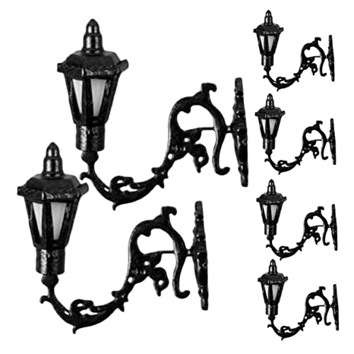IMIKEYA 6 Stück Puppenhaus Wandleuchte wandlampe Retro wandlampe Vintage Langlebiges Material Retro wandlampe Modellbau Zubehör Bausatz winziges Wandlampenmodell kleine Wandlampe Abs IMIKEYA 6 Stück Puppenhaus Wandleuchte wandlampe Retro wandlampe Vintage Langlebiges Material Retro wandlampe Modellbau Zubehör Bausatz winziges Wandlampenmodell kleine Wandlampe Abs von IMIKEYA
