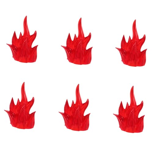 IMIKEYA 6 Stück Puzzle Bausteine Halloween Fire Play Halloween Fire Models Halloween -Feuerspielzeug Bildungsfeuermodelle Miniaturflammblöcke Bausteine Feuer Mini-Bausteine Plastik rot IMIKEYA 6 Stück Puzzle Bausteine Halloween Fire Play Halloween Fire Models Halloween -Feuerspielzeug Bildungsfeuermodelle Miniaturflammblöcke Bausteine Feuer Mini-Bausteine Plastik rot von IMIKEYA