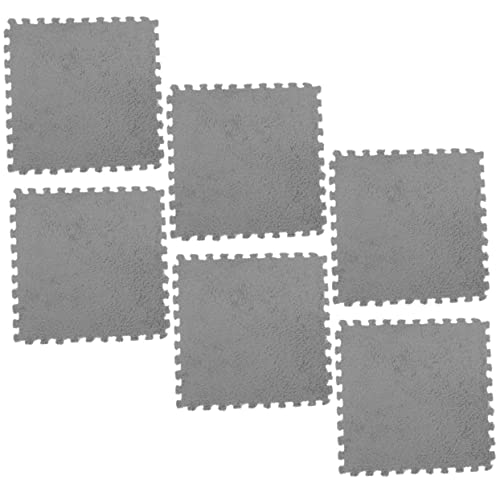 IMIKEYA 6 Stück Puzzlematte Teilig rutschfeste Spielmatte für Kleinkinder und Bequem für Hause und Krabbeldecke von IMIKEYA