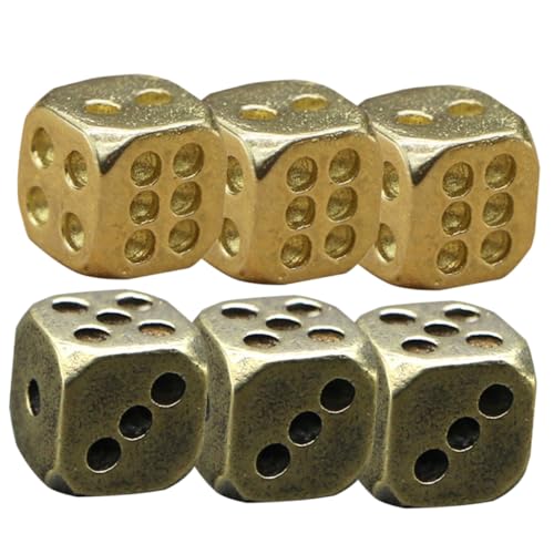 IMIKEYA 6 Stück Retro Kupfer für Rollenspiele und Tischspiele Vintage Design Partys und Halloween Deko und Spielzubehör IMIKEYA 6 Stück Retro Kupfer für Rollenspiele und Tischspiele Vintage Design Partys und Halloween Deko und Spielzubehör von IMIKEYA