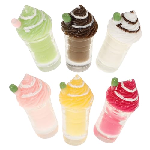 IMIKEYA 6 Stück Simulationskaffeetasse Tee Mini Getränke gefälschte Lebensmittelverzierung künstliche Lebensmittelquelle Puppenhauszubehör Food-Requisiten- Plastik IMIKEYA 6 Stück Simulationskaffeetasse Tee Mini Getränke gefälschte Lebensmittelverzierung künstliche Lebensmittelquelle Puppenhauszubehör Food-Requisiten- Plastik von IMIKEYA