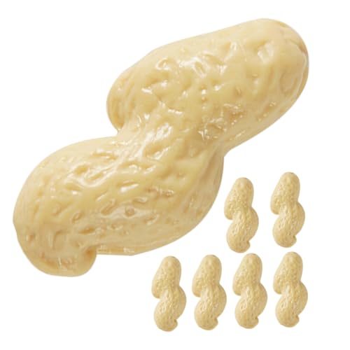 IMIKEYA 6 Stück Simulierte Erdnuss -Requisiten gefälscht künstlich erdnüsse Erdnuss-Dekorationen Simulations-Erdnuss-Ornament Erdnuss-Modelle Lebensmittelsimulation PVC Beige IMIKEYA 6 Stück Simulierte Erdnuss -Requisiten gefälscht künstlich erdnüsse Erdnuss-Dekorationen Simulations-Erdnuss-Ornament Erdnuss-Modelle Lebensmittelsimulation PVC Beige von IMIKEYA