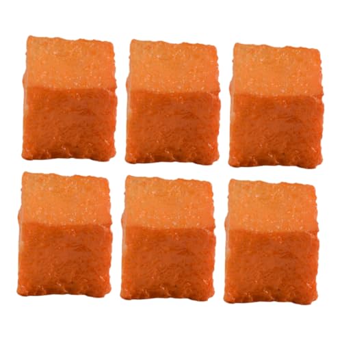 IMIKEYA 6 Stück Simulierte Fisch -tofu -Requisiten Gefälscht Deko Simulation Fisch-tofu Fisch-tofu-Restaurant-Requisite Fake Food Für Die Küche Künstlicher Fischtofu PVC Orange IMIKEYA 6 Stück Simulierte Fisch -tofu -Requisiten Gefälscht Deko Simulation Fisch-tofu Fisch-tofu-Restaurant-Requisite Fake Food Für Die Küche Künstlicher Fischtofu PVC Orange von IMIKEYA