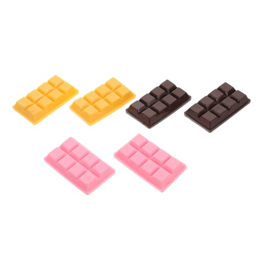 IMIKEYA 6 Stück Simulierte Schokoladennahrung Interessante Küche Dekorative Anzeige Simulation Vorgetäuschter Tisch Gefälschtes Gebäck Dessert Kleine Kunst Desktop Home Bar IMIKEYA 6 Stück Simulierte Schokoladennahrung Interessante Küche Dekorative Anzeige Simulation Vorgetäuschter Tisch Gefälschtes Gebäck Dessert Kleine Kunst Desktop Home Bar von IMIKEYA