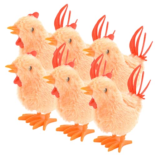 IMIKEYA 6 Stück Teiliges Aufziehspielzeug Küken für Lustige Springende Hühner für Weihnachten und Partys Kuscheltier mit Praktischem Aufziehmechanismus IMIKEYA 6 Stück Teiliges Aufziehspielzeug Küken für Lustige Springende Hühner für Weihnachten und Partys Kuscheltier mit Praktischem Aufziehmechanismus von IMIKEYA