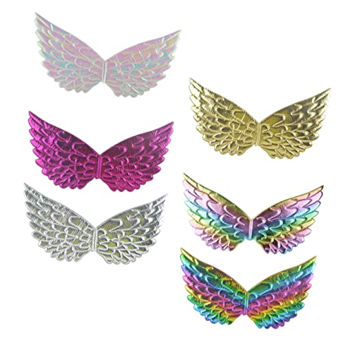 IMIKEYA 6 Stück Teiliges Bunte für Metallische Schmetterlingskostüme für Fasching Karneval und Cosplay und Einhornflügel für Mädchen IMIKEYA 6 Stück Teiliges Bunte für Metallische Schmetterlingskostüme für Fasching Karneval und Cosplay und Einhornflügel für Mädchen von IMIKEYA