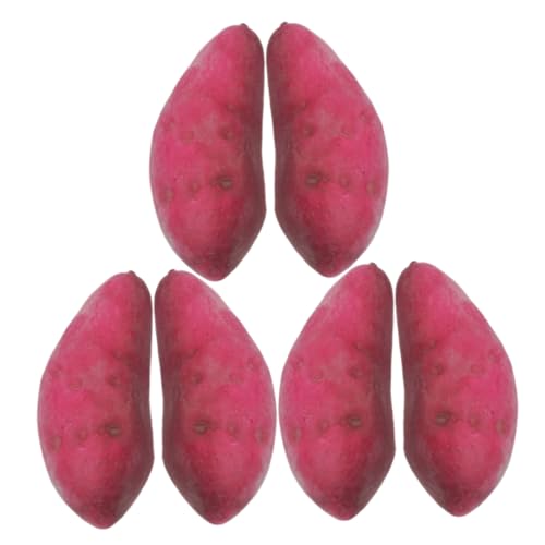 IMIKEYA 6 Stück pflanzliches Modell gefälscht lebensechtes Präsentationsgemüse schäumt künstliche Süßkartoffel Präsentieren Sie Display -Requisiten Schaum Violett IMIKEYA 6 Stück pflanzliches Modell gefälscht lebensechtes Präsentationsgemüse schäumt künstliche Süßkartoffel Präsentieren Sie Display -Requisiten Schaum Violett von IMIKEYA