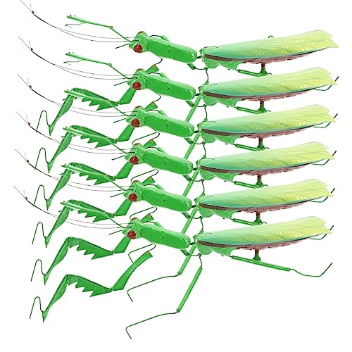 IMIKEYA 6 Stücke Hohe Simulation Insekten Tiere Das Tier Desktop Blumentopf Gottesanbeterin Simulation Gottesanbeterin Ornament Simulation Gottesanbeterin Figur Abs von IMIKEYA