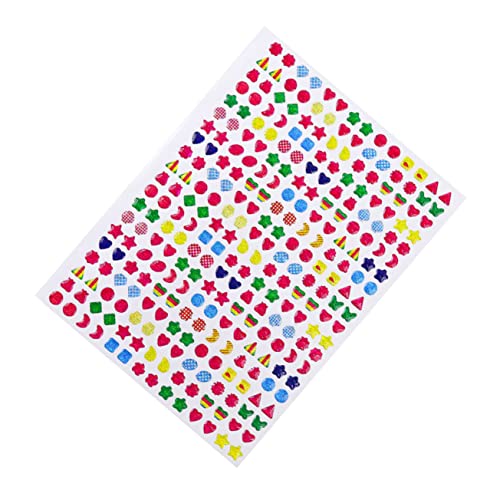 IMIKEYA 6 Stücke Ohr Aufkleber Cartoon Aufkleber Nagel Aufkleber Kid Aufkleber Cartoon 3D Aufkleber Nagel Declas Kid 3D Aufkleber Aufkleber Bunte von IMIKEYA
