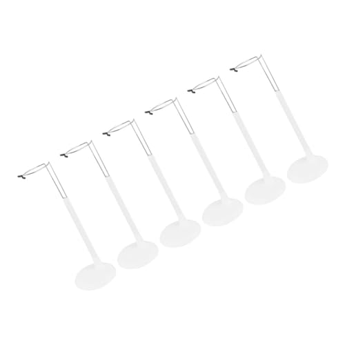 IMIKEYA 6 Teiliger Puppenstützrahmen Kaiser Show Puppenstützhalter Dolly Verstellbarer Puppenständer Stehständer Präsentationspuppenständer Der Babyständer Puppenhalter Kleiner Miniatur von IMIKEYA