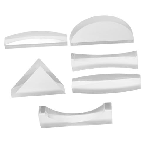 IMIKEYA 6 Teiliges Linsenset Physik Lehren Optische Linse Prisma Optik Wissenschaftliche Experimente Labor Wissenschaftliches Experimentiermaterial Optische Konvexlinse Für IMIKEYA 6 Teiliges Linsenset Physik Lehren Optische Linse Prisma Optik Wissenschaftliche Experimente Labor Wissenschaftliches Experimentiermaterial Optische Konvexlinse Für von IMIKEYA