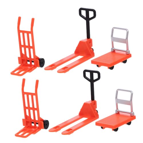 IMIKEYA 6-teiliges Set Modell Bauen Bausätze Mini Gebäude Konstruktion Klein Bausatz LKW Bauspielzeug Für Babys Werkzeug Szene Plastik Orange IMIKEYA 6-teiliges Set Modell Bauen Bausätze Mini Gebäude Konstruktion Klein Bausatz LKW Bauspielzeug Für Babys Werkzeug Szene Plastik Orange von IMIKEYA