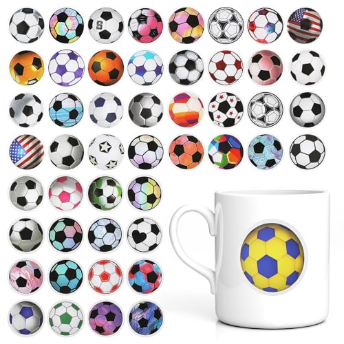 IMIKEYA 60 Stück Fußball-Aufkleber Junge Teenager Kleine Fußballaufkleber Fußbälle Vinyl-Aufkleber Thema Für Sport Kleinkinder Wasserflasche PVC Selbstklebend IMIKEYA 60 Stück Fußball-Aufkleber Junge Teenager Kleine Fußballaufkleber Fußbälle Vinyl-Aufkleber Thema Für Sport Kleinkinder Wasserflasche PVC Selbstklebend von IMIKEYA