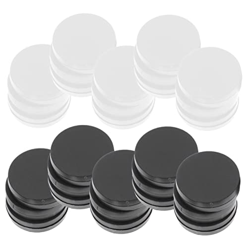 IMIKEYA 60 Stück Schach Zubehör Runde Schwarze und Weiße Spielsteine für Schach und Dame Praktische Ersatzteile für Brettspiele für Erwachsene IMIKEYA 60 Stück Schach Zubehör Runde Schwarze und Weiße Spielsteine für Schach und Dame Praktische Ersatzteile für Brettspiele für Erwachsene von IMIKEYA