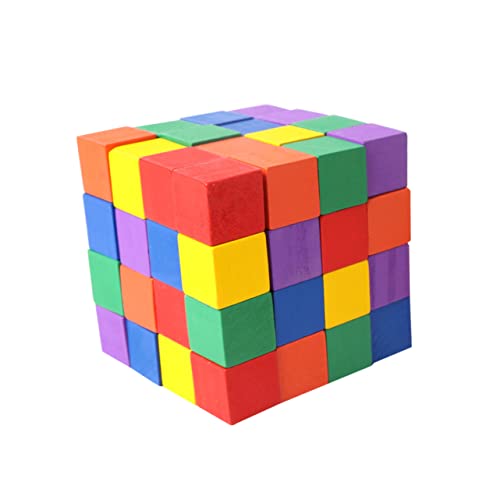 IMIKEYA 60Stücke Holzbausteine Teiliges Kreativität Und Räumlichen Fantasie Für Frühe Bildung Und Spielerisches Lernen IMIKEYA 60Stücke Holzbausteine Teiliges Kreativität Und Räumlichen Fantasie Für Frühe Bildung Und Spielerisches Lernen von IMIKEYA