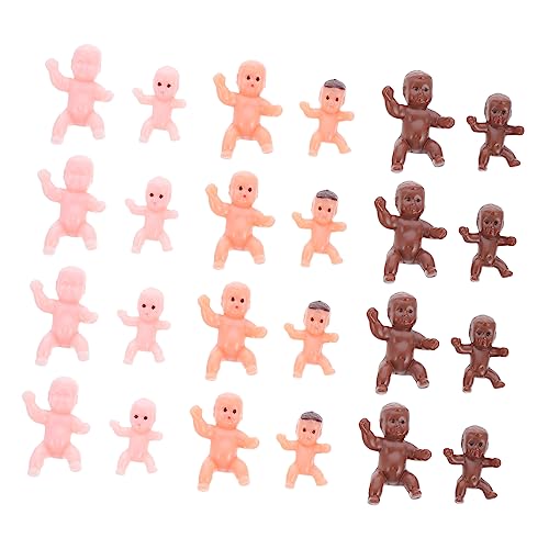 IMIKEYA 60Stücke Teiliges Babyspielzeug für Babypartys Mini Plastikbabys für Eiswürfelspiele Kreative Dekorationen für Kindergeburtstage Große und Kleine Puppen IMIKEYA 60Stücke Teiliges Babyspielzeug für Babypartys Mini Plastikbabys für Eiswürfelspiele Kreative Dekorationen für Kindergeburtstage Große und Kleine Puppen von IMIKEYA