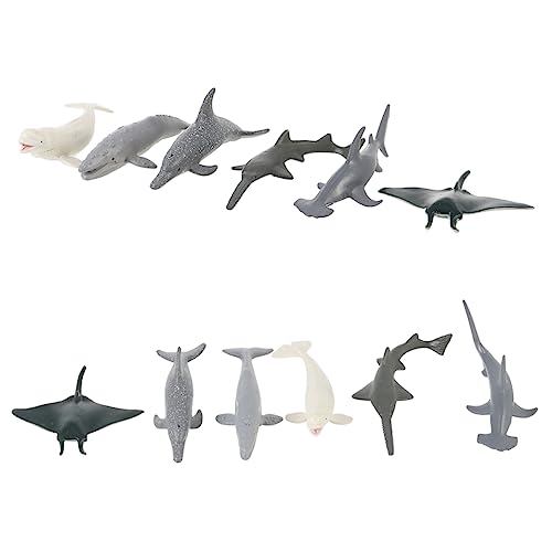 IMIKEYA 6Stücke Meerestiermodell Adorable Life Figuren für Lernspielzeug Kindererziehung und Kreativität für Unterwasserwelt Dekoration und Spielspaß IMIKEYA 6Stücke Meerestiermodell Adorable Life Figuren für Lernspielzeug Kindererziehung und Kreativität für Unterwasserwelt Dekoration und Spielspaß von IMIKEYA