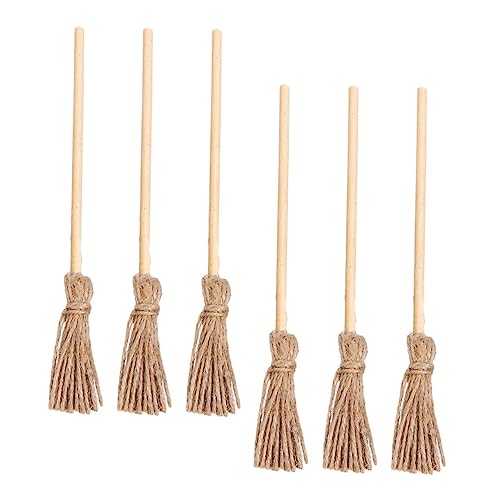 IMIKEYA 6Stücke Puppenhaus Besen Dekoration Für Handgefertigte Accessoires Für Puppenhaus Für Möbelmodelle IMIKEYA 6Stücke Puppenhaus Besen Dekoration Für Handgefertigte Accessoires Für Puppenhaus Für Möbelmodelle von IMIKEYA