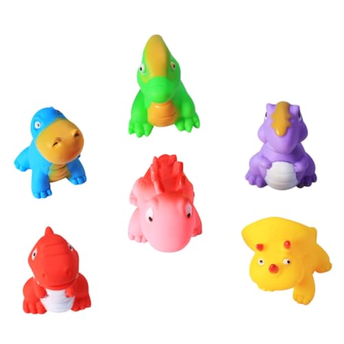 IMIKEYA 6Stücke Teiliges Badespielzeug Lustige Dinosaurier Spritzspielzeuge für Badewanne Wasserspielzeug für Kleinkinder zum Greifen des Bades IMIKEYA 6Stücke Teiliges Badespielzeug Lustige Dinosaurier Spritzspielzeuge für Badewanne Wasserspielzeug für Kleinkinder zum Greifen des Bades von IMIKEYA