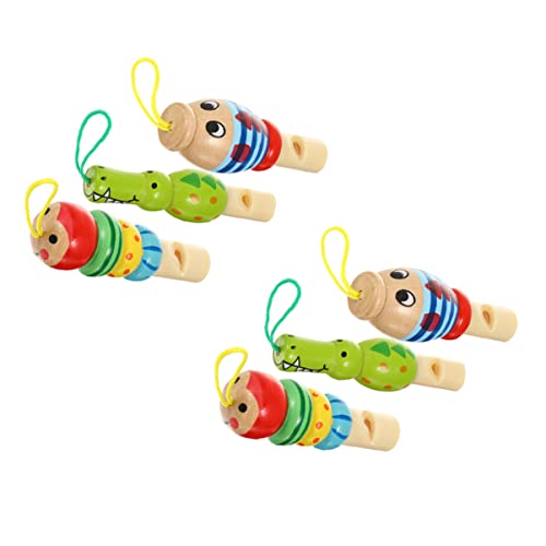IMIKEYA 6Stücke Teiliges Holz Pfeifen für Tierisch Geformte Cartoon Pfeifen aus Holz für Geburtstage und Feste Sicheres und Langlebiges Kinderspielzeug IMIKEYA 6Stücke Teiliges Holz Pfeifen für Tierisch Geformte Cartoon Pfeifen aus Holz für Geburtstage und Feste Sicheres und Langlebiges Kinderspielzeug von IMIKEYA