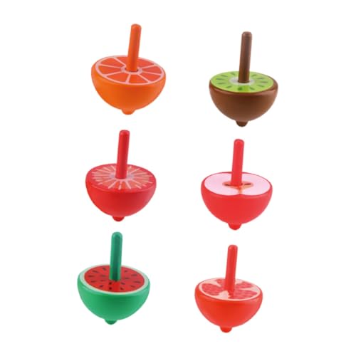 IMIKEYA 6Stücke Tops Für Traditionelle Gyro Spielzeuge Für Jungen Und Mädchen Für Kreative Spielstunden Und Motorische Entwicklung IMIKEYA 6Stücke Tops Für Traditionelle Gyro Spielzeuge Für Jungen Und Mädchen Für Kreative Spielstunden Und Motorische Entwicklung von IMIKEYA