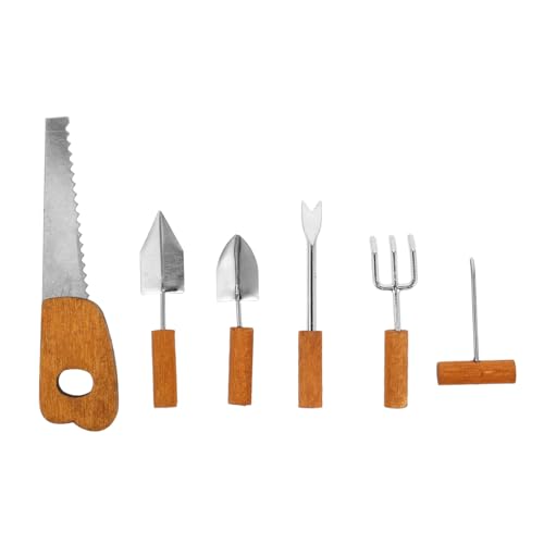 IMIKEYA 6er Set Simulierte Landwirtschaftliche Werkzeuge Miniatur-landschaftsdekoration Mini-hausbausatz Mini-gartendekorationen Puppenhaus-gartendekoration Legierung IMIKEYA 6er Set Simulierte Landwirtschaftliche Werkzeuge Miniatur-landschaftsdekoration Mini-hausbausatz Mini-gartendekorationen Puppenhaus-gartendekoration Legierung von IMIKEYA