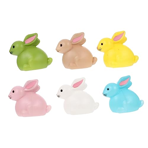IMIKEYA 6st Osterdekorationen Tierfiguren Zu Ostern Füller Quietschspielzeug Für Badewanne Und Pool Krabbenspielzeug Ausgestopft Ornament Badespielzeug Für Tiere Hase Korb Plastik IMIKEYA 6st Osterdekorationen Tierfiguren Zu Ostern Füller Quietschspielzeug Für Badewanne Und Pool Krabbenspielzeug Ausgestopft Ornament Badespielzeug Für Tiere Hase Korb Plastik von IMIKEYA