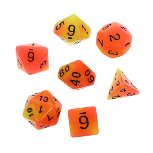 IMIKEYA 7 Stück Brettspiele Würfel Brettspiel Würfel leuchtende Würfel kreative Spielwürfel Zubehör für Partywürfel mehrseitige Spielwürfel lustige Würfelspiel-Requisiten Harz Grün IMIKEYA 7 Stück Brettspiele Würfel Brettspiel Würfel leuchtende Würfel kreative Spielwürfel Zubehör für Partywürfel mehrseitige Spielwürfel lustige Würfelspiel-Requisiten Harz Grün von IMIKEYA