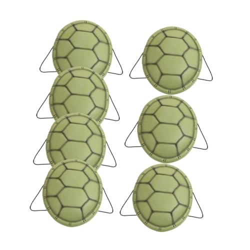 IMIKEYA 7 Stück Schildkrötenpanzer verkleiden Kostüm Superheld Maske Haustier Halloween Costume Halloween Kleidung Schildkrötenpanzer-Cosplay Requisiten aus Schildkrötenpanzern Eva Green IMIKEYA 7 Stück Schildkrötenpanzer verkleiden Kostüm Superheld Maske Haustier Halloween Costume Halloween Kleidung Schildkrötenpanzer-Cosplay Requisiten aus Schildkrötenpanzern Eva Green von IMIKEYA