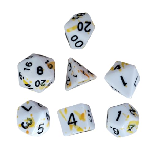 IMIKEYA 7 Stück Würfel Mit Unregelmäßigen Punkten Mini Würfel Partyzubehör Realistische Blutwürfel Brettspielwürfel Rollenspielwürfel Lustige Würfelspiel Requisiten IMIKEYA 7 Stück Würfel Mit Unregelmäßigen Punkten Mini Würfel Partyzubehör Realistische Blutwürfel Brettspielwürfel Rollenspielwürfel Lustige Würfelspiel Requisiten von IMIKEYA