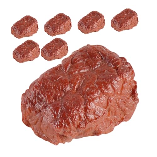 IMIKEYA 7 Teiliges Simulations Rindfleischmodell Gefälschtes Lebensmittel Steak Gekochtes Roastbeef Realistisches Gefälschtes Lebensmittel Künstliches Lebensmittel Rohes IMIKEYA 7 Teiliges Simulations Rindfleischmodell Gefälschtes Lebensmittel Steak Gekochtes Roastbeef Realistisches Gefälschtes Lebensmittel Künstliches Lebensmittel Rohes von IMIKEYA