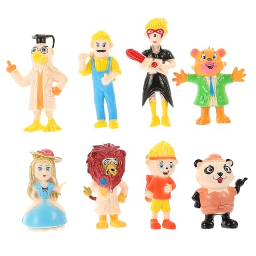 IMIKEYA 8 Stück Animal Doll Ornamente Zahlen Klein Actionfigur Mini-Menschen-Figur Kinderzimmer Schmuck Party Puppe Lebensecht Bemalte Figuren Hallo Tiermenschenfiguren PVC IMIKEYA 8 Stück Animal Doll Ornamente Zahlen Klein Actionfigur Mini-Menschen-Figur Kinderzimmer Schmuck Party Puppe Lebensecht Bemalte Figuren Hallo Tiermenschenfiguren PVC von IMIKEYA