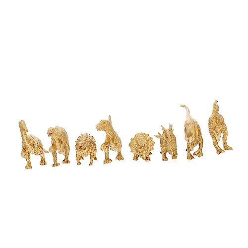 IMIKEYA 8 Stück Dinosaurier-Modell-Ornamente Dekorationen Zahlen Modelle Dinosaurier -mini -Figuren Modell-Dinosaurier Dinosaurier-Miniatur Plastik von IMIKEYA